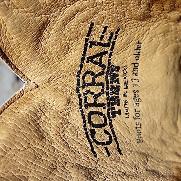 Corral Teen Western Boots - Picture 4 of 5